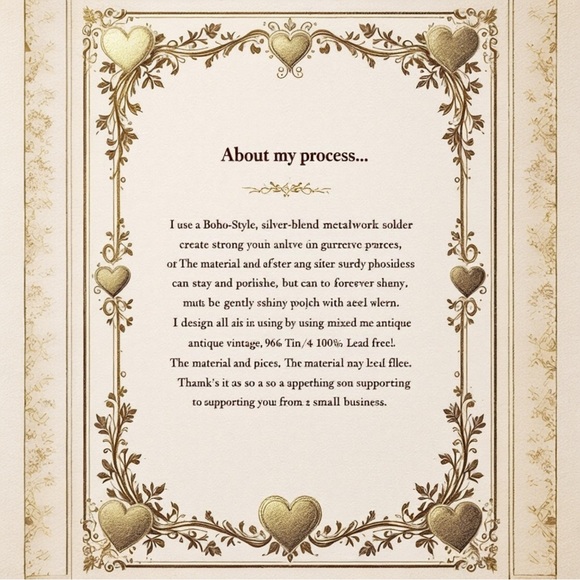 Vintage Broken China Caged in Artisan Metalwork Cabochon & Suede Cuff Bracelet - Picture 14 of 17